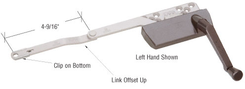 CRL Truth Left Hand Bronze Dyad Surface Mount Casemenet Operator - REPLACED BY EP24174