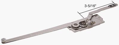 CRL Right Hand Dual Arm EntryGard Casement Operator with 10-1/2" and 3-5/16" Arms