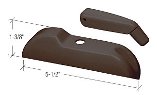 CRL Bronze Truth Entrygard Plastic Cover With Folding Handle