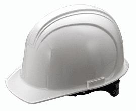 CRL White Hard Hats (Safety Caps)