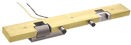 CRL Satin Brass Right Hand Combination Strike/Keeper for Panic Handles