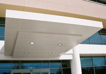 CRL Custom Bone White Standard Series Canopy Panel System