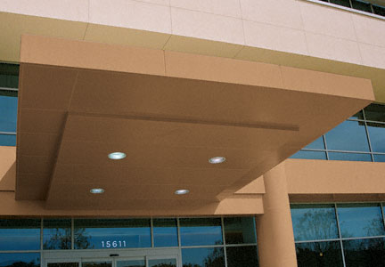 CRL Custom Copper Standard Series Canopy Panel System