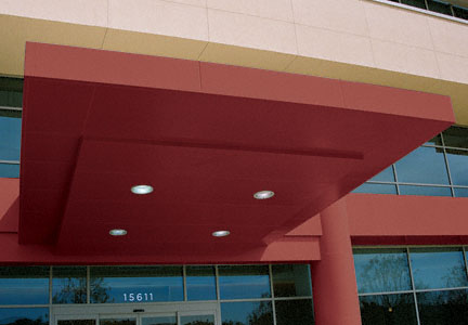 CRL Custom Newlar Painted Standard Series Canopy Panel System