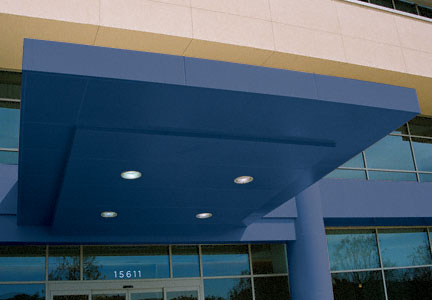 CRL Custom Powder Painted Standard Series Canopy Panel System
