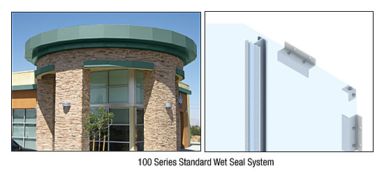 CRL Custom Kynar Painted Standard Series Wall Panel System