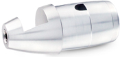 EZ-Wire Saddle Gripper Assembly with Cap for 1/2" Thick Panel Material - for 1/4" Rod
