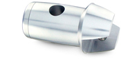 EZ-Wire Single Shelf Grip Assembly with Cap for 3/4" Thick Shelf Material - for 3/8" Rod