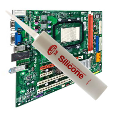 Clear Electronic Grade Silicone - 10.2 oz Cartridge