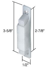 CRL CRL Sliding Window Latch and Pull; 2-7/8" Screw Holes for Air Control (Keller) Windows