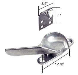 CRL Window Sash Lock; 1-1/2" Screw Holes for Daryl Windows