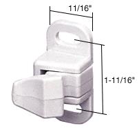 CRL Sliding Window Latch; 1-11/16" Screw Holes