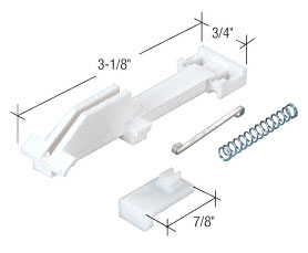 CRL White Lower Sash Latch