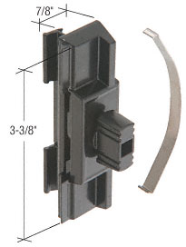 Black Die Cast Sliding Window Latch and Pull for Superior Windows