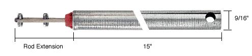 CRL 15" Tubular Spiral Tilt Window Balance with Red Bushing