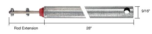 CRL 28" Tubular Spiral Tilt Window Balance with Red Bushing