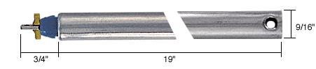 CRL 19" Tubular Spiral Non-Tilt Window Balance with Blue Bushing