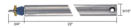 CRL 22" Tubular Spiral Non-Tilt Window Balance with Blue Bushing