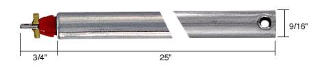CRL CRL 25" Tubular Spiral Non-Tilt Window Balance with Red Bushing