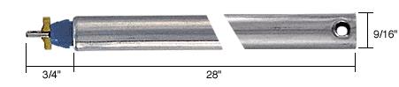 CRL 28" Tubular Spiral Non-Tilt Window Balance with Blue Bushing