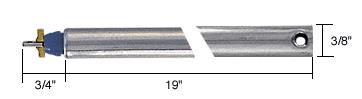 CRL 19" Tubular Spiral Non-Tilt Window Balance with Blue Bushing | Special Order; 3-4 Week Lead Time