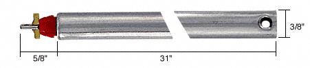 CRL 31" Tubular Spiral Non-Tilt Window Balance with Red Bushing