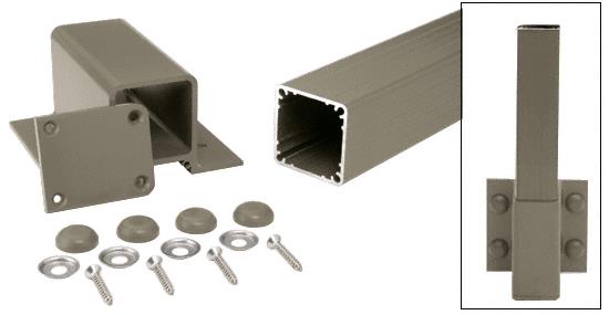 CRL 200, 300, 350 & 400 Series Beige Gray 48" Fascia Mount Post Kit