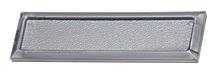 CRL Aluminum Color Showcase Stick-On Finger Pull