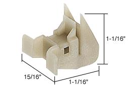 CRL Window Channel Balance Bottom Guide Bulk - 50 Pack