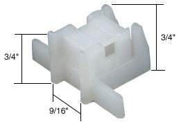 CRL Window Channel Balance Bottom Guide Bulk - 50 Pack