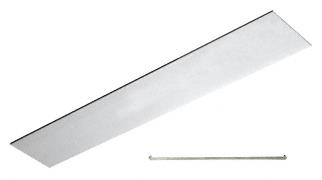 CRL Satin Anodized Flat Snap-In Channel- 240"