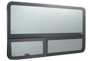 CRL 2003 - 2006 "All Glass Look" Sprinter Van Driver Side Forward Window Long or Short Wheel Base