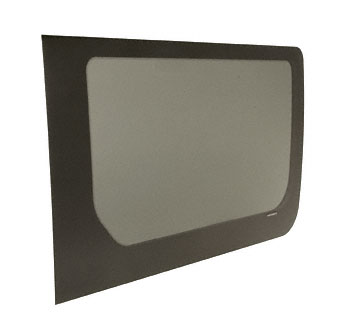 CRL OEM Design 2007 + Spinter Van All Glass Look Fixed Passenger Side Sliding Door 140" and 170" Wheel Base