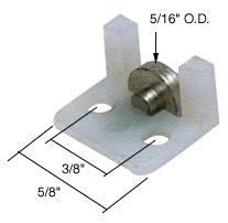 CRL Sliding Window Roller with 5/16" Brass Wheel for Elco/Century Windows