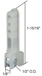 CRL Sliding Window Roller with 1/2" Steel Wheel for HiLite 200 Series Windows