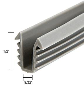 CRL Glazing Vinyl; 1/2" Channel Depth 9/64" to 11/64" Metal Opening - 1000 ft Roll