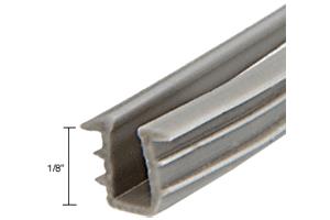 CRL Glazing Vinyl; 1/8" Channel Depth 1/8" Metal Opening - 100 ft Roll