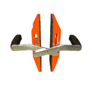 Abaco ACC40 Double Handed Glass or Stone Carrying Clamp - Pair