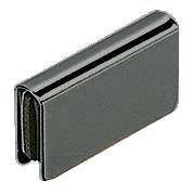 CRL Black Rectangular Strike Plate