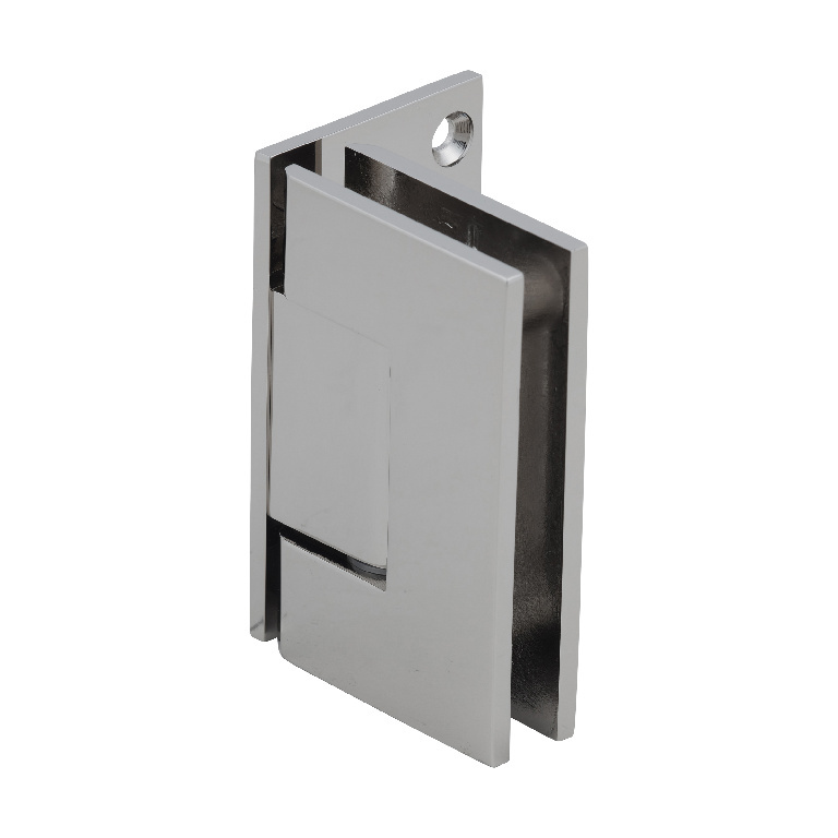 CRL Geneva 044 Series Polished Nickel Wall Mount Offset Back Plate Hinge