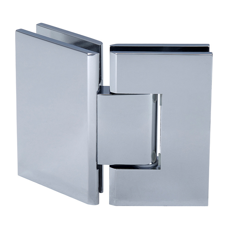 CRL Geneva 045 Series Chrome 135&#176; Glass-to-Glass Hinges