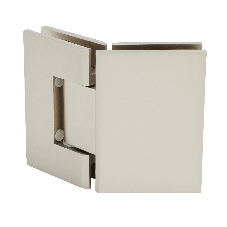 CRL Geneva 045 Series Satin Nickel 135&#176; Glass-to-Glass Hinges