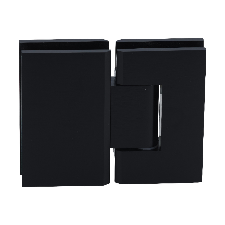 CRL Geneva 180 Series Oil Rub Bronze 180&#186; Glass-To-Glass Standard Hinge