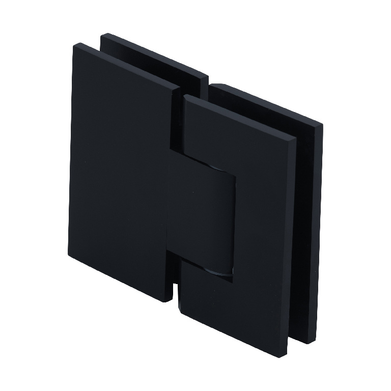 CRL Geneva 380 Series Oil Rub Bronze Adjustable 180&#176; Glass-to-Glass Hinge