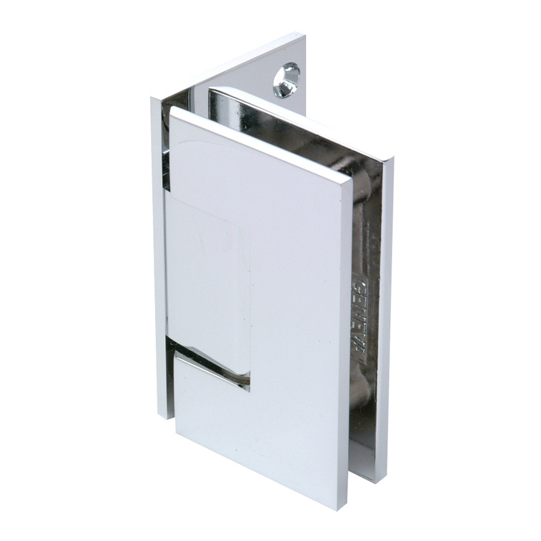 CRL Geneva 544 Series Polished Chrome Wall Mount Offset Back Plate Hinge