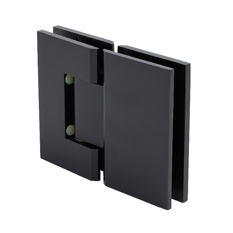 CRL Geneva 580 Series Oil Rub Bronze 180&#186; Glass-To-Glass Hinge with 5&#186; Offset