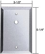 CRL Offset TV Glass Mirror Plate - Clear
