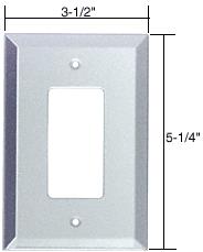 CRL Decora Glass Mirror Plate - Clear