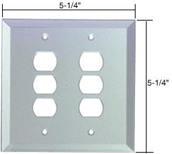 CRL 6X Despard Glass Mirror Plate  - Clear