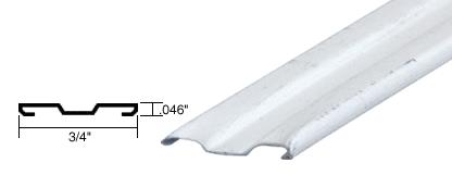 CRL White Ribbed Aluminum Grid - 50 Pack - 96 in Long